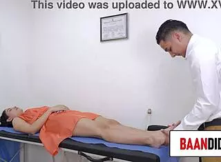 Latina patient fucked by big black doctor!