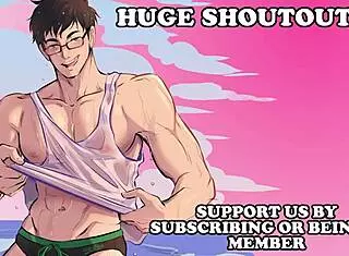 Straight man's first gay sex