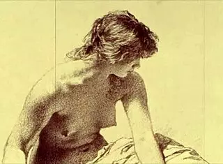 Vintage Erotic Illustration From Antique Comic