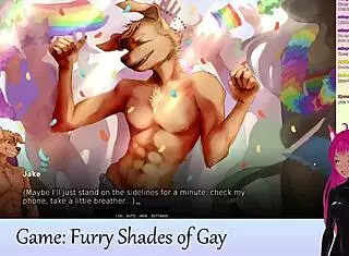 I am playin furry shades of gay part 1 with lewdneko