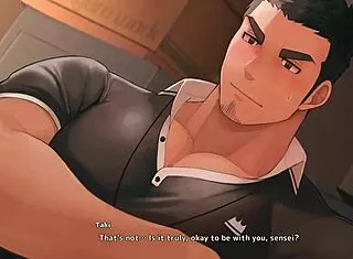 Muscular Guy's Anal Passion