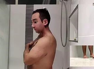 step gay dad alone in hotel with son