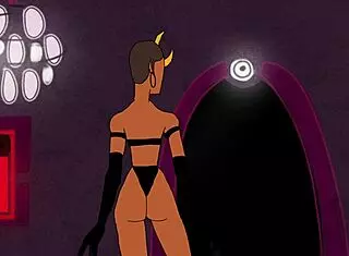 this animated erotica features king noire and kendal good in a kinky group scene with squirting