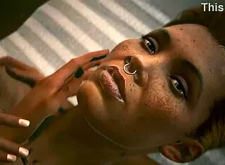 Alex and laguna bend share intimate sex scene in cyberpunk 2077 ultra settings