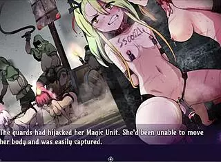 In Demons Roots Part 3, bound anime girls face monster gangbang. Toys and bondage heighten the bdsm.
