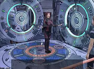 Uviaznutá v priestore 9: Roztomilá anime postavička experimentuje s bláznivým vedcom