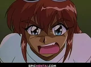 Mahoko feels intense pleasure losing virginity in hentai