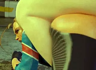 Street Fighter Cammy Compilation Of Blowjobs