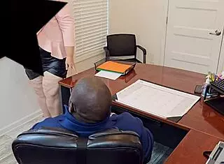 Boss Catches Curvy SSBBW Cheating in POV.