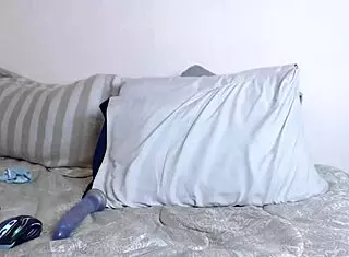 Brunette Ema Pink shows off her natural tits in this hot scene