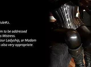 Sissy training rules for transsexuals in my cage