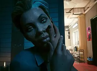 Alex and laguna bend share intimate sex scene in cyberpunk 2077 ultra settings