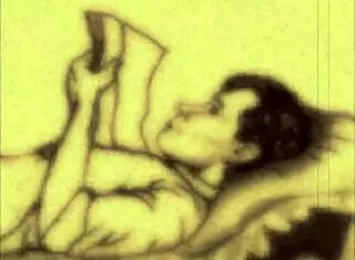 vintage comic depicts erotic antique scene