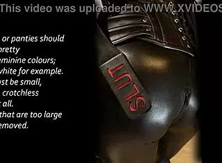 Sissy training rules for transsexuals in my cage