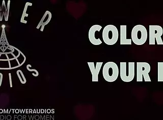 Coloring your hair with erotic dirty talk.