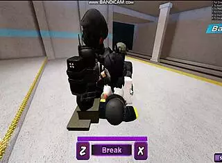 Ready for Whoreblox game gangbang? Watch the banging and cumshot in this group moment!