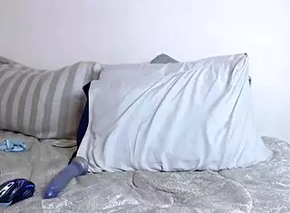 Brunette Ema Pink shows off her natural tits in this hot scene