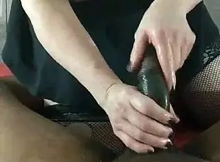 Sxydani STROKES Huge BLACK COCK!