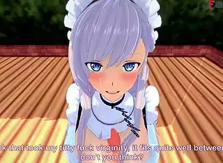 Wow, Belfast Invites Me To Lunch Free POV Azurlane Watch Full Movie On Sheer Fantasyking3!