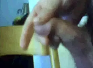 Argentinian man from cordoba shows his short dick on webcam