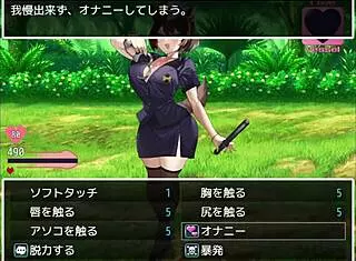 I-I play this hentai femdom game with monsters, it's so intense