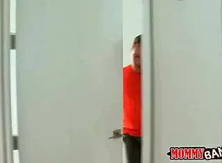 two busty women sharing that hard man meat together