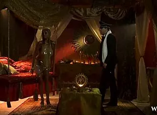 Look at this whorny films indian milf riding passionately