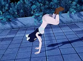 Jujutsu kaisen hentai features shibuya sex with masturbation and footjob