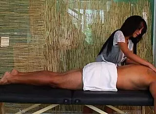 Young Babi Fantini Gives Massage With Happy Ending.