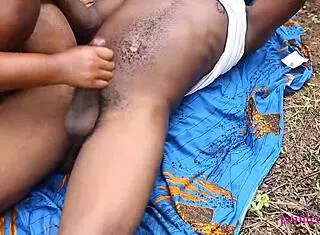 Thick Black Dick Pounds Fat Pussy, Cums on Ass