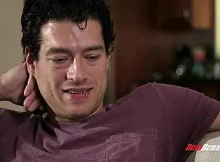 Tiny blonde stepsis exclaims, 'I'm ready for real cock!'