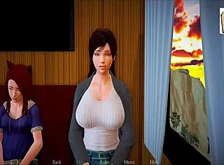 Teen in New Family Hentai Adventure