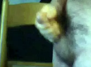 Argentinian man from cordoba shows his short dick on webcam