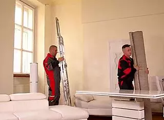 does boss ani blackfox get her holes drilled by delivery guys?