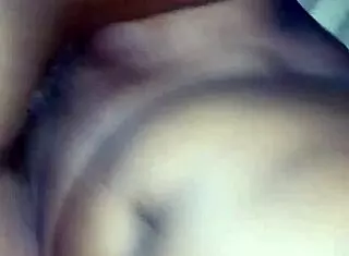 Romantic moments with pussy play and creampie!