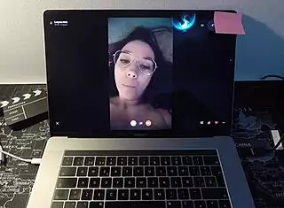 passionate spanish milf leyva hot fucks fan on webcam