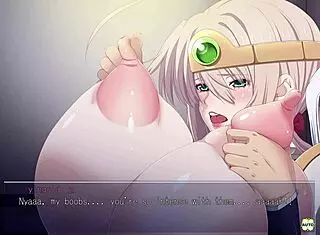 jinx gives blowjob with cum in mouth in league of legends hentai?