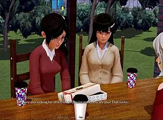 guests play seductive games in luxurious hotel harem