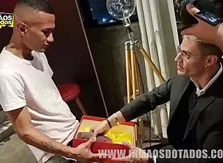 Brazilian Gay Orgy With Monster Cocks And Double Penetration