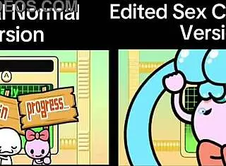 the differences between original rhythm heaven fever and the sex censored version