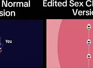 the differences between original rhythm heaven fever and the sex censored version