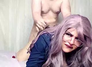 Watch this homemade video where my girlfriend's virgin ass gets busted open