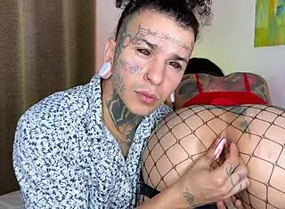 I play with candy in her big ass then ass to mouth