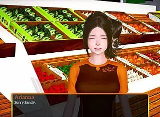 Redhead Teen With Small Tits In Homemade Cartoon Game