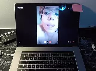 passionate spanish milf leyva hot fucks fan on webcam