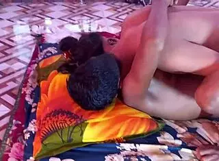 Black Girl Threesome Enjoys Wild Home Action
