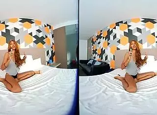 3D VR Experience With Fat P Getting Excited.