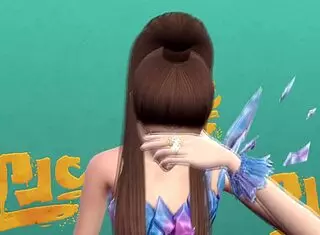 dexter boldly uses x-ray glasses to strip everyone naked in intense hentai scenes - sims 4