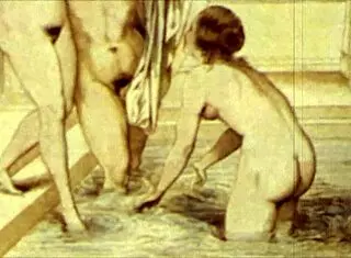 Vintage erotic sketches reveal raw sensual art details.