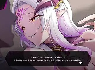 Succubus Aria Performs Titty Fuck